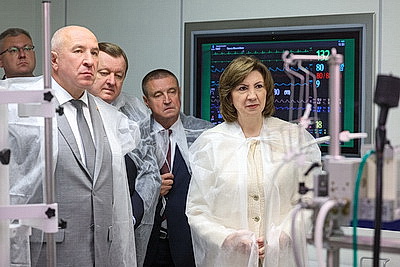 Новый диагностический корпус областного клинического кардиоцентра открыли в Гродно