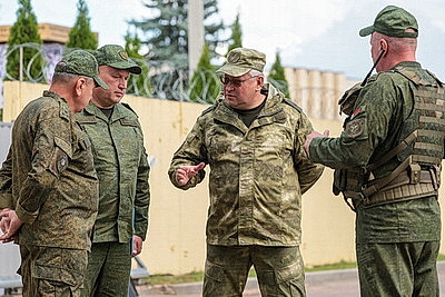 Проверка боеготовности ВС проходит в 51-й гвардейской артиллерийской бригаде