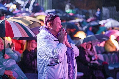 В Молодечно состоялся юбилейный фестиваль белорусской песни и поэзии