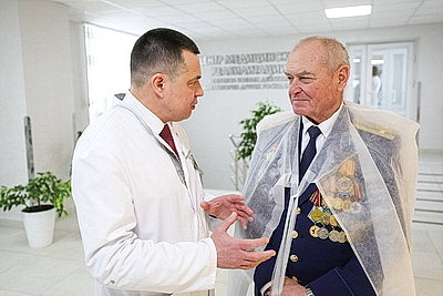 В Витебском областном клиническом центре медицинской реабилитации после реконструкции открыт бассейн