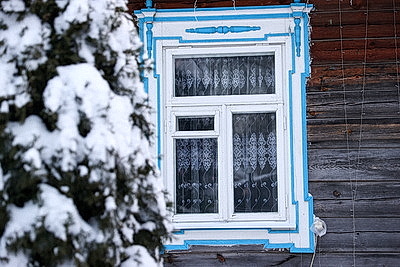 Зима в белорусской глубинке