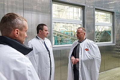 Непрерывный цикл. Сколько продукции в год будет производить новый завод агрокомбината \"Дзержинский\"