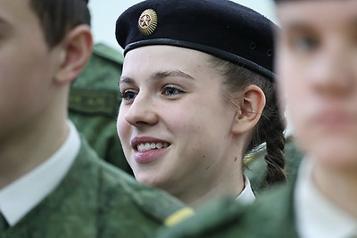 14 курсантов пополнили ряды военно-патриотического клуба \"Бригада\" в Могилеве