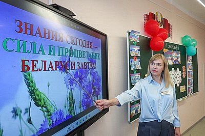 Комфортная, современная и с бассейном: новую школу на 1020 мест открыли в День знаний в Могилеве