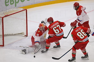 Юниорская сборная России стала победителем турнира по хоккею 3х3 в Минске