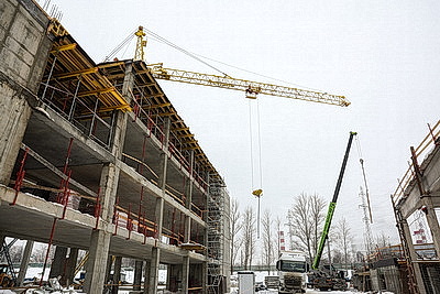 Новые площадки столичного технопарка осваивают на ул.Центральной
