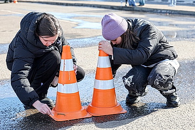 Лучшую автоледи выбрали в Витебске во время конкурса \"Девчонки рулят!\"