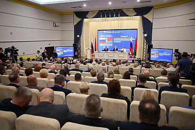 Форум регионов Беларуси и России проходит в Минске и Минской области