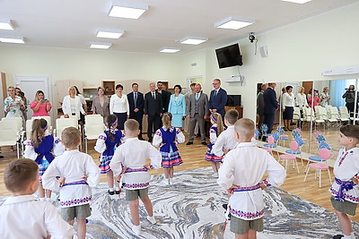 В столичной Серебрянке ко Дню знаний открыли обновленный детский сад