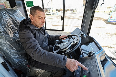 Пассажирский парк Витебска пополнился новыми троллейбусами