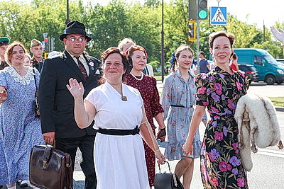 В Бресте воссоздали атмосферу последнего мирного дня 1941 года