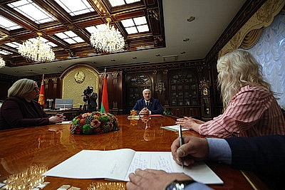 Лукашенко пообщался с журналистами