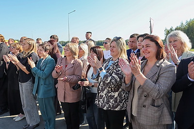Высокотехнологичный бройлерный цех открыли на Витебской птицефабрике