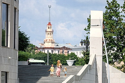 Яркие кадры лета в Минске