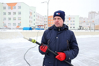 6 хоккейных коробок и 21 ледовую площадку зальют в Гродно
