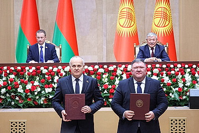 Беларусь намерена развивать взаимную торговлю и кооперацию с Кыргызстаном