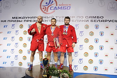 Международный турнир по самбо на призы Президента прошел в Минске