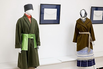 С точностью в деталях. В Витебске открылась выставка народного костюма от молодого дизайнера