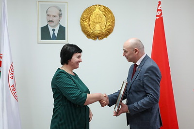 Представителей службы скорой медицинской помощи наградили в Минске