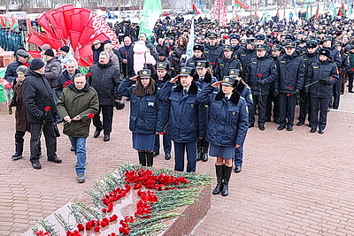 В Гомеле прошел митинг в честь 37-й годовщины вывода советских войск из Афганистана