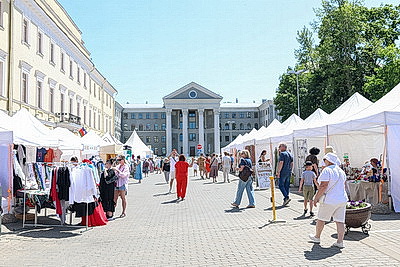 Два дня стильных событий. В Минске прошел международный фестиваль \"Свята льну\"