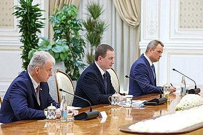 Премьер-министр Беларуси встретился с президентом Узбекистана