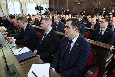 Лукашенко принял отчет правительства за 2025 год