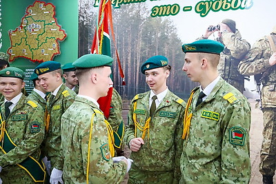 Кабинет по подготовке юных пограничников открыли в СШ №3 им. Усова в Гродно