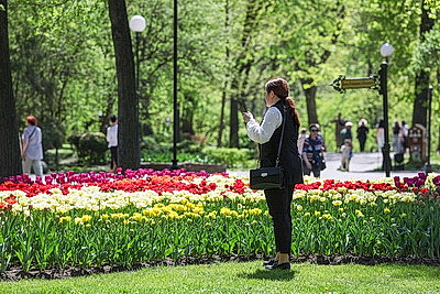 Жаркий майский день