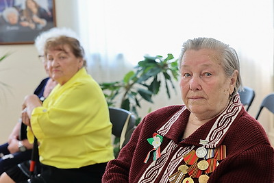 \"Женский лик Победы\": выставка фотографий открылась в Гомеле