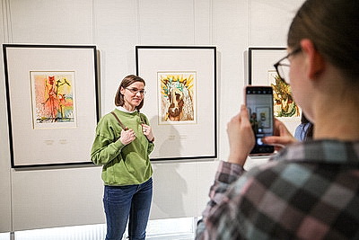 Более 200 уникальных работ Сальвадора Дали представлено на выставке во Дворце искусств в Минске