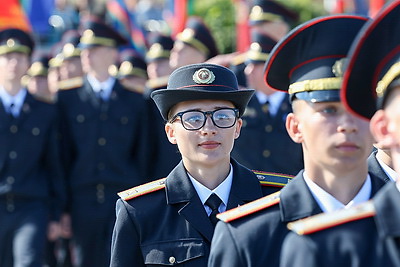 Первокурсники Академии и Колледжа МВД принесли присягу в Минске