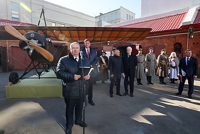 \"Мы знаем цену жизни\". Рыженков на выставке \"Спасение Европы. 110 лет Нарочской операции\"