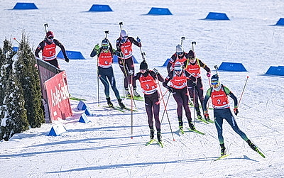 Команда Беларуси выиграла смешанную эстафету на домашнем этапе Кубка Содружества