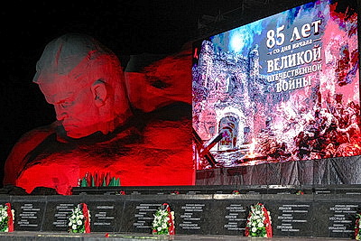 Спектакль \"Брестская крепость\" проходит в Бресте