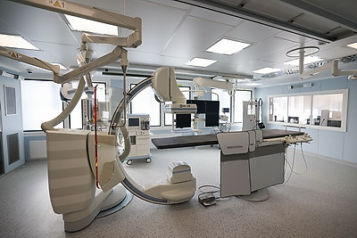 Современный ангиографический комплекс открыли в 10-й больнице Минска