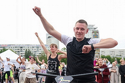 Четыре месяца тренировок и шесть локаций. Минск дал старт сезону \"Спорт для всех\"