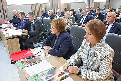 В Городее состоялось выездное заседание Президиума Совета Республики