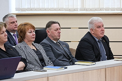 Сергеенко с рабочей поездкой посещает Поставы