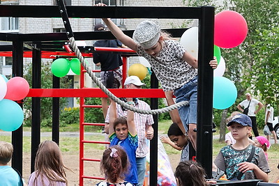 В Могилеве открыли новые спортивные площадки