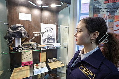 \"Не вернувшимся из полета\": в Витебске открылась белорусско-российская выставка о героях-летчиках