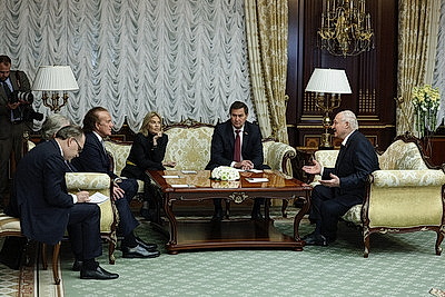 Лукашенко встретился с руководителем Евангелистской ассоциации Билли Грэма