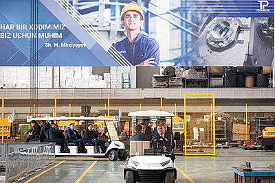 Премьер-министр Беларуси посетил производственный комплекс TEXNOPARK в Узбекистане