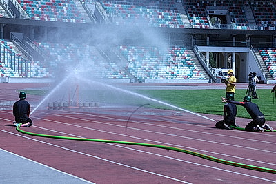 Международные соревнования по пожарно-спасательному спорту провели в Минске