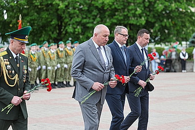 Гордость, боевое братство и воля. В Гродно состоялись торжества в честь Дня пограничника