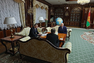 Лукашенко встретился с госсекретарем Союзного государства