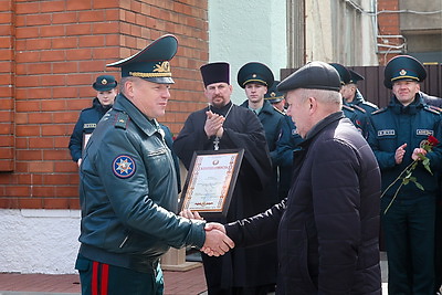 Уроки прошлого для безопасного настоящего. В Минске спасатели почтили память ликвидаторов аварии на ЧАЭС
