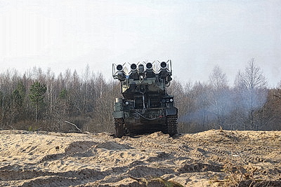 Проверку боеготовности проходит 120-я зенитная ракетная бригада