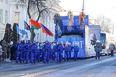 Зимний фестиваль \"Берестейские сани\" прошел в Бресте