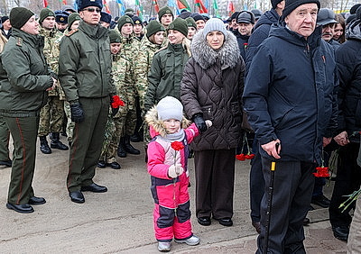 В Гомеле прошел митинг в честь 37-й годовщины вывода советских войск из Афганистана